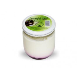 jogurt velký s višňovou příchutí 320g jogurt velký s višňovou příchutí 320g