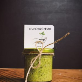 BIO pesto bazalkové 120ml (Sociální podnik Jasan)