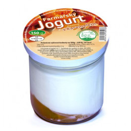jogurt malý s karamelem 150g (Farma rodiny Němcovy)