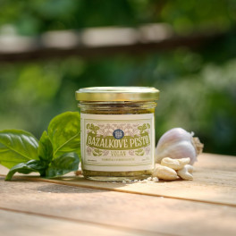 Bazalkové pesto BIO 120g (Sociání podnik Jasan)