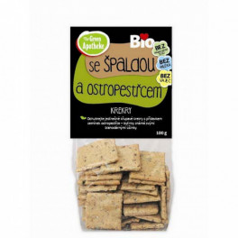 Krekry špaldové s Ostropestřcem BIO 100g (Green Apotheke) Krekry špaldové s Ostropestřcem BIO 100g (Green Apotheke)