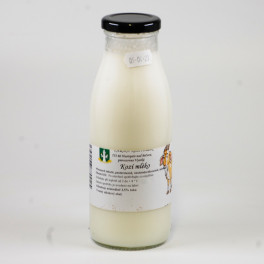 Kozí mléko 0,5 litr (vratné sklo) (Kozí Hrádek)