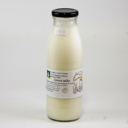 Mléko 0,5 litr MALÉ (vratné sklo) (Kozí Hrádek) 