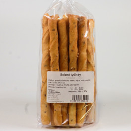 Solené tyčinky 110g (Pekařství Ždánice) Solené tyčinky 110g (Pekařství Ždánice)