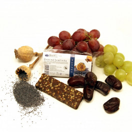 Ovocná tyčinka maková 60g (Damodara) Ovocná tyčinka maková 60g (Damodara)