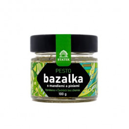 Pesto bazalka s mandlemi a piniemi 100 g (Hradecké delikatesy)