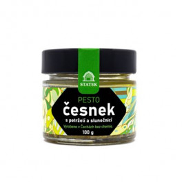 Pesto česnek s petrželí a slunečnicí 100 g (Hradecké Delikatesy)