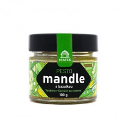 Pesto mandle s bazalkou 100 g (Hradecké Delikatesy)