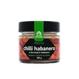 Pasta chilli habanero z červených habanero 100 g (Hradecké Delikatesy)