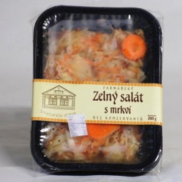 zelný salát s mrkví zelný salát s mrkví