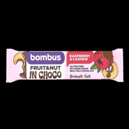 Fruit+Nut bar Malina a ke&scaron;u 40g (Bombus)