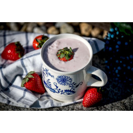BIO Jogurtov&eacute; ml&eacute;ko jahoda 250g (Javorn&iacute;k)
