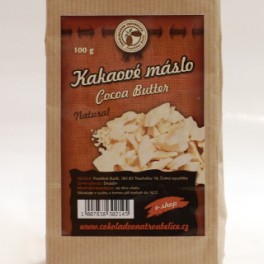 Kakaové máslo natural 100g Troubelice Kakaové máslo natural 100g Troubelice