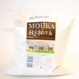 Mouka rýžová 500g (Damodara) Mouka rýžová 500g (Damodara)